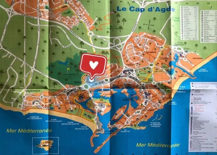 Cap D'agde Beau 2 Pieces Commerces A Pieds !